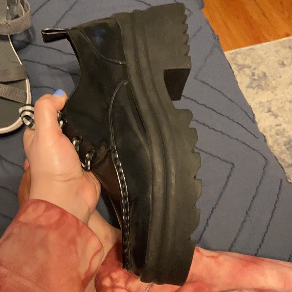 Nwt Zara Platform Shoes View 3